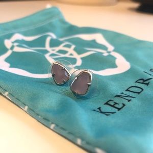 Kendra Scott Purple Stud Earrings